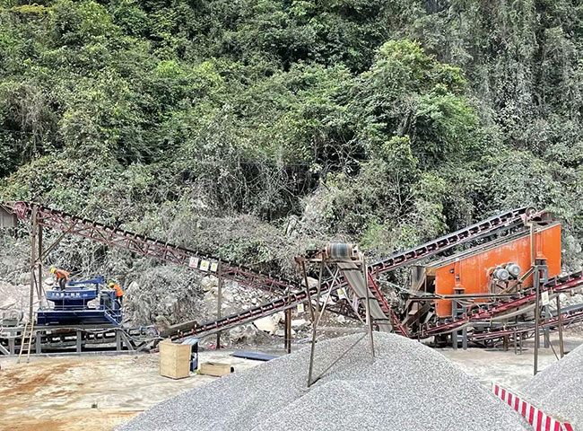 廣西崇左1624制砂生產線項目